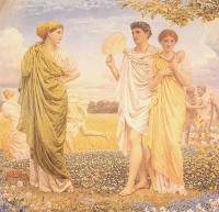 Moore, Albert Joseph - The Loves of the Winds and the Seasons
